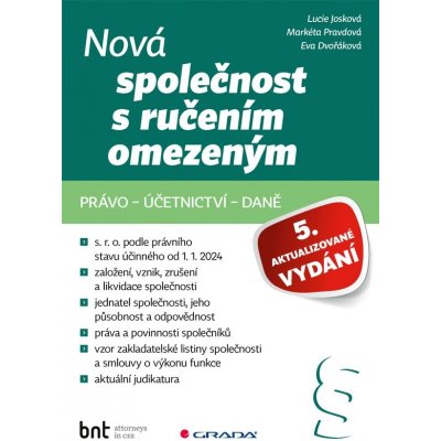 Nová společnost s ručením omezeným - 5. aktualizované vydání – Hledejceny.cz