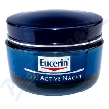 Eucerin Sensitive Q10 Active noční krém proti vráskám 50 ml