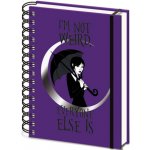 Wednesday blok kroužkový A5 – Zbozi.Blesk.cz