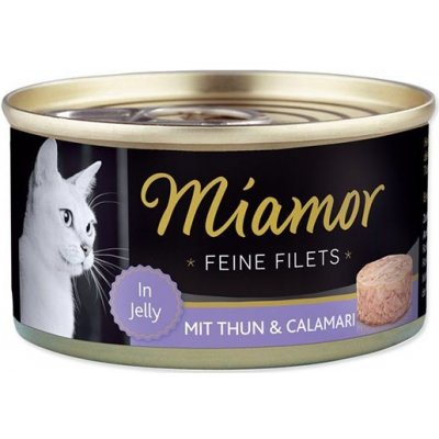 Miamor Filet tuňák a kalmar 100 g