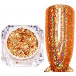 Expa-nails expanails fólie - třpytky na zdobení nehtů laser gold mirror – Hledejceny.cz