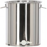 Pro-Tech shop Nádoba na med 60L s plastovým ventilem, víkem a úchyty 62163 BEE1390 – Zboží Dáma