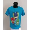 Dětské tričko chlapecké tričko PJ Masks modré