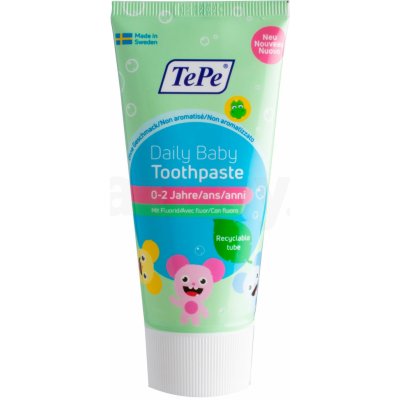 TePe Daily Baby zubní pasta pro batolata do 2 let 50 ml – Hledejceny.cz