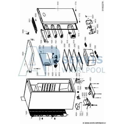 Whirlpool C00670016 Kryt ventilátoru pravý – Zbozi.Blesk.cz