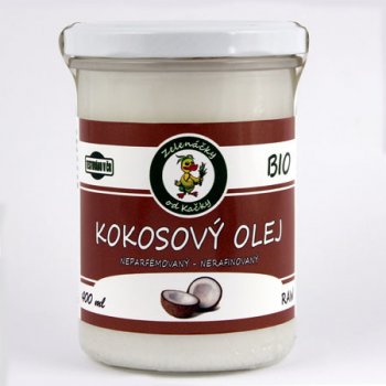 Zelenáčky Kokosový olej Bio 400 ml