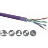 síťový kabel Solarix SXKD-5E-UTP-LSOH CAT5E UTP LSOH, 305m, fialový