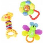 Rappa Sada veselých chrastítek 3 ks – Zboží Dáma