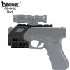 Doplněk Airsoftové výstroje Wosport Montáž kolimátoru GB-49 s RIS pro Glock 17/18/19 černá