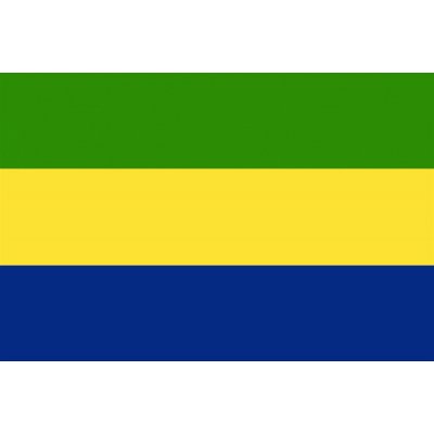 Státní vlajka Gabon tištěná venkovní Alerion – Hledejceny.cz