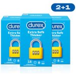 Durex Extra Safe 2+1 54ks – Zbozi.Blesk.cz