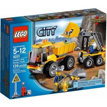 LEGO® City 4201 Nakladač a sklápěčka