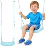 Kruzzel 25446 Dětská houpačka plastová modrá – Zboží Dáma