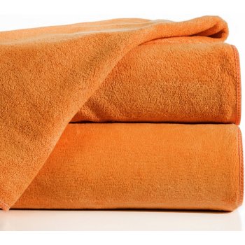 MyBestHome Mikrovláknový rychlesnoucí ručník Sport Line pomerančová II 30 x 30 cm