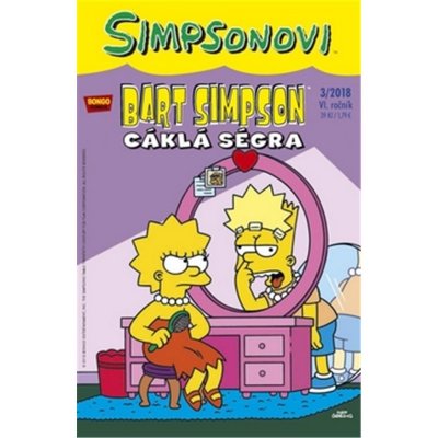 Simpsonovi - Bart Simpson 3/2018 - Cáklá ségra - Matt Groening – Zboží Mobilmania