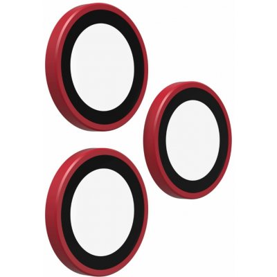 ZAGG ochranná čočka Premium pro Apple iPhone 17 Pro/Pro Max 16 Pro/Pro Max/15 Pro/Pro Max - červená 200119644 – Zboží Živě