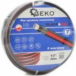 Geko čtyřvrstvá zesílená Black&Red 3/4“ 20 m G73695