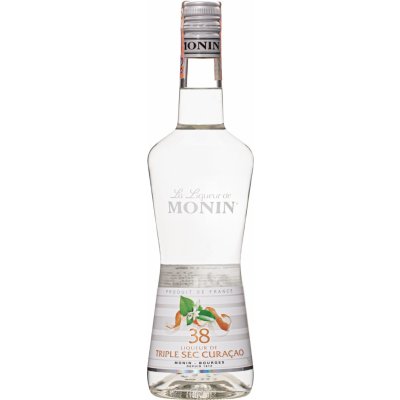 Monin Liqueur de Triple Sec Curacao 38% 0,7 l (holá láhev) – Zboží Mobilmania