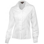 Halenka společenská výstřih do V DR Z0087 DL Bílá – Zboží Dáma