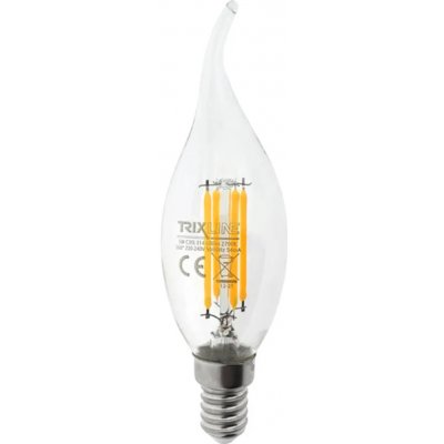 Baterie centrum LED žárovka FILAMENT VINTAGE E14/5W/230V BC0443 – Hledejceny.cz