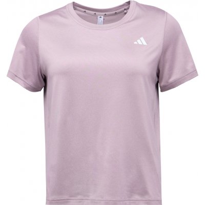 adidas Dámské tričko WE MIN CREW TEE Fialová Bílá – Hledejceny.cz