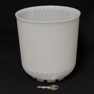 Forma na sýr FA716 kónická dole zaoblená lisovací 1000g – Zboží Mobilmania