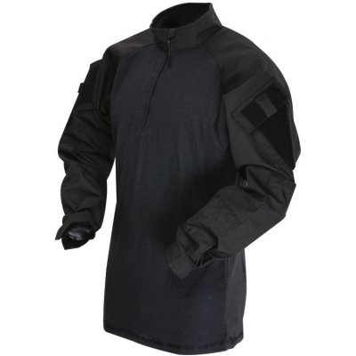 Košile Tru-spec taktická combat TRU 1/4 zip černá