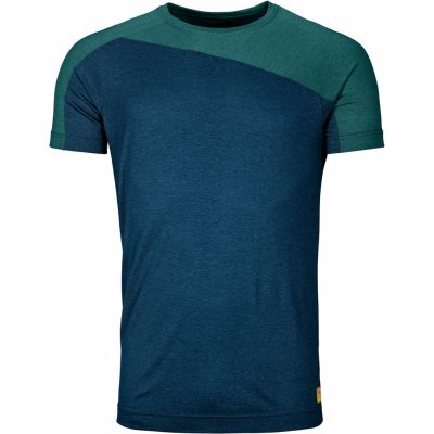 Ortovox pánské triko 170 Cool Horizontal T-shirt M petrol blue blend
