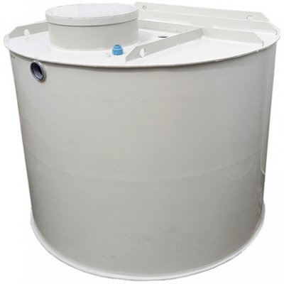 Plastovar Samonosná kruhová nádrž na dešťovou vodu 3m³ – Zboží Mobilmania