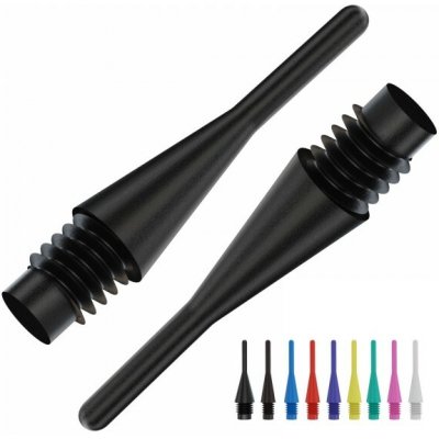 Bull's Longlife dlouhé soft hroty 6mm(2BA) & 8mm(1/4BSF) 100 ks černá – Sleviste.cz