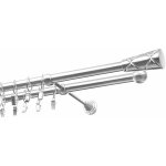 Garnyze-levne Garnýže Genua dvouřadá nerez Exclusive 19 mm 240 cm – Zboží Mobilmania