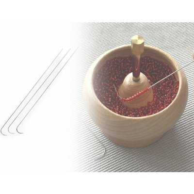 Jehly na korálky zahnuté (3ks) – Zboží Mobilmania