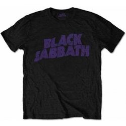black Sabbath tričko Wavy Logo