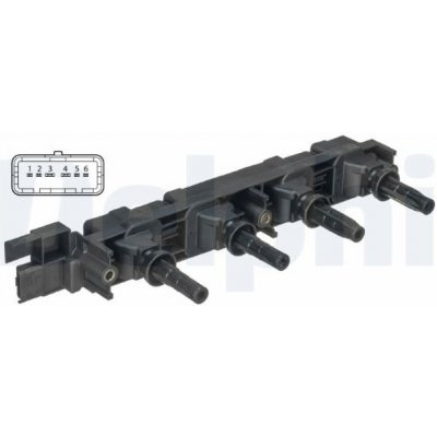 Zapalovací cívka DELPHI GN10502-12B1 – Hledejceny.cz