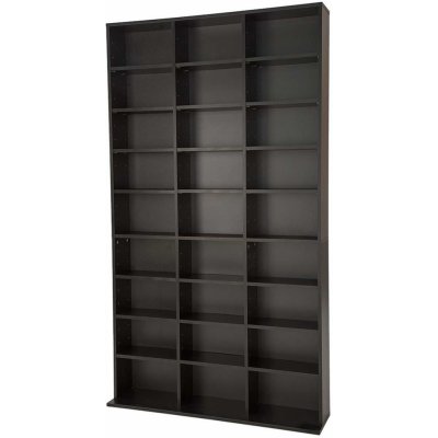 Tectake 401704 regál christel 180x102x23,5cm - černá – Zboží Dáma