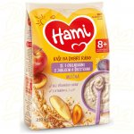 Hami Mléčná kaše se 7 obilninami jablko švestka 210 g – Zboží Dáma