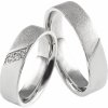 Prsteny Aumanti Snubní prsteny 1 Platina bílá