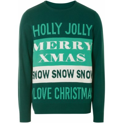 Livergy pánský vánoční svetr zelená – Zboží Dáma