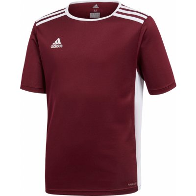 adidas Performance Entrada 18 JSYY Burgundy Bílá – Zboží Mobilmania