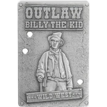 New Zealand Mint Stříbrná mince Billy Kid Niue 2023 Wild West 1 oz