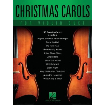 Christmas Carols for Violin Duet noty na housle