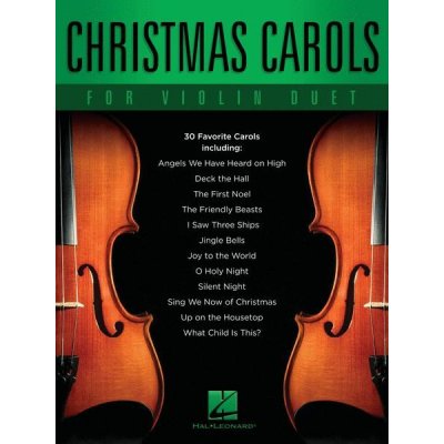 Christmas Carols for Violin Duet noty na housle – Zboží Dáma