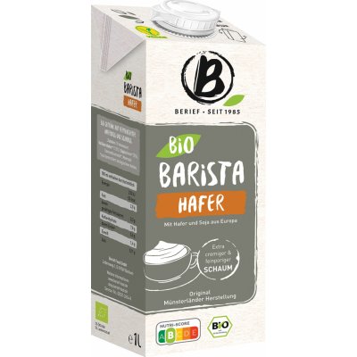 Berief Barista Bio ovesný nápoj 1 l – Zboží Mobilmania