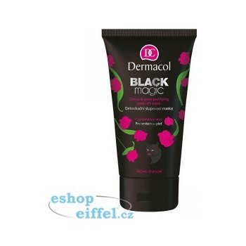 Dermacol Black Magic detoxikační slupovací černá maska 150 ml