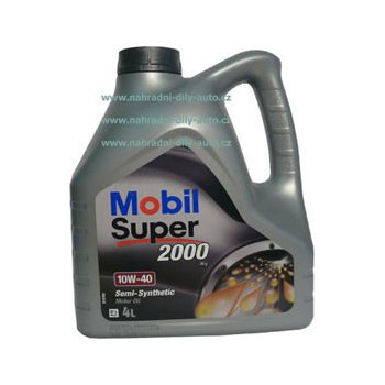 Mobil Super 2000 X1 10W-40 4 l