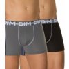 Boxerky, trenky, slipy, tanga DIM Boxerky 01MZ 3D Flex Dynamic šedé černé 2 KUSY