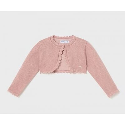 Mayoral 306-60 dětské bolerko růžové – Zbozi.Blesk.cz