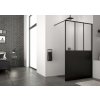 Sprchové kouty SanSwiss Ronal BlackLine Walk-In STR4P 90 cm, sklo 69