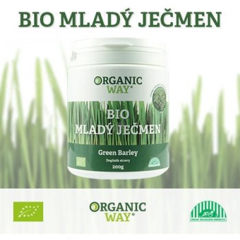 Organic Way Mladý ječmen Bio prášek 200 g