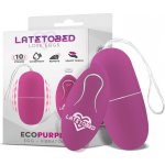 LateToBed Ecopurple Vibrating Egg with Remote Control Purple – Sleviste.cz